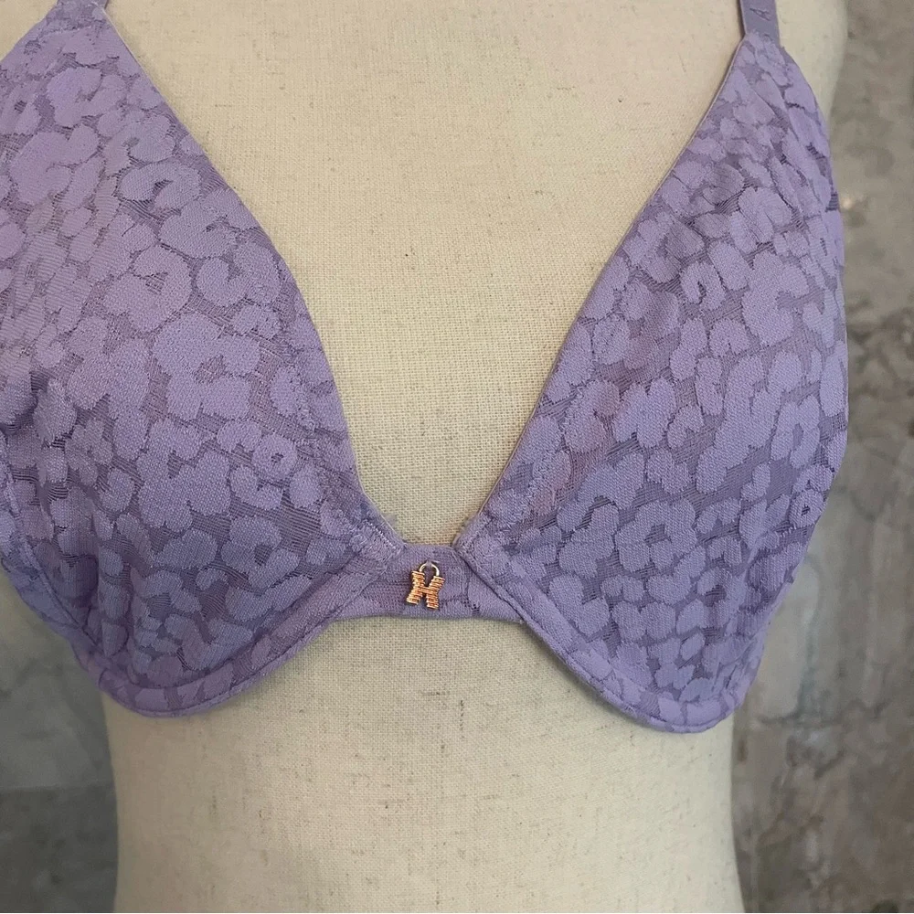 Savage X Fenty Leopard Lace Underwired Bra